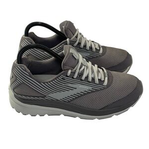 Brooks Addiction Walker Shoes Womens 8 Purple Grey Walking Athletic Sneakers